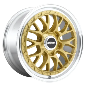 Rotiform – R156 LSR – Gold – 19″x10″ 25mm – Summer Wheels – R156190065+25